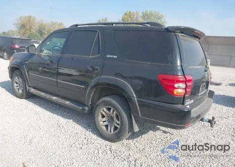 2004 Toyota Sequoia Limited V8 z USA, uszkodzony, nr VIN 5TDBT48A14S206757